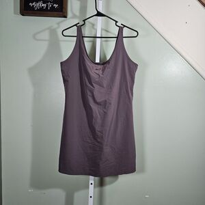 Nike Bliss Luxe Women's Dri-Fit Training Tennis Dress Purple Size Large